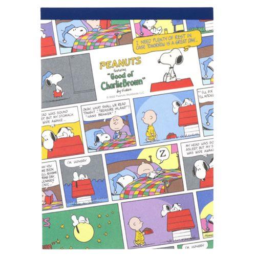 SNOOPY（スヌーピー） A6メモ メモ帳 PEANUTS ONE PHRASE コミック