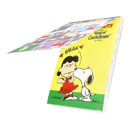 SNOOPY（スヌーピー） A6メモ メモ帳 PEANUTS ONE PHRASE コミック