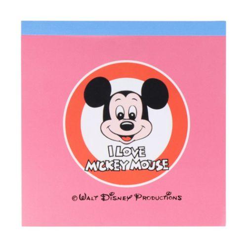 サンスター文具 スクエアメモ メモ帳 ミッキーマウス ディズニー