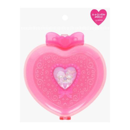 マイメロ　メモセット メモ帳 ハートコンパクトメモセット マイメロディ バレエコア Y2K