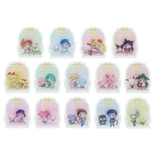 サンスター文具 アクリルクリップ全14種 14個入セット クリップ