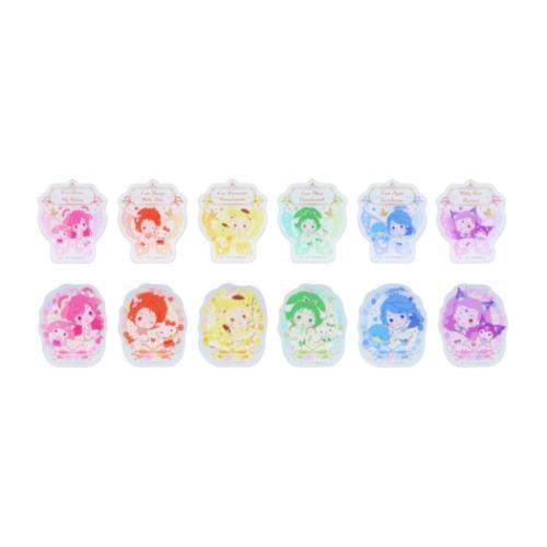 クリップ アクリルクリップバッジコレクション 全12種 12個入セット Yes！プリキュア5GoGo！xサンリオキャラクターズ サンスター文具 サンリオの画像