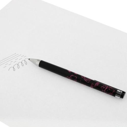 サンスター文具 JUICE UP 0.4 ブラック 黒ゲル ボールペン ハロー