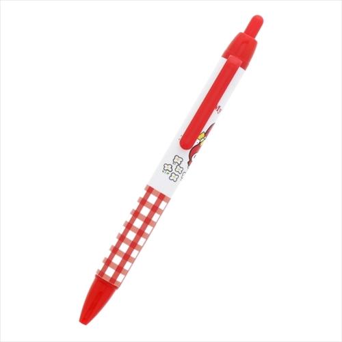 ノック式油性ボールペン 黒 ボールペン マイメロディ サンスター文具