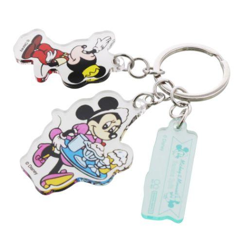 DisneyミッキーミニーキーホルダRhythmsofthe World2006 キーホルダー