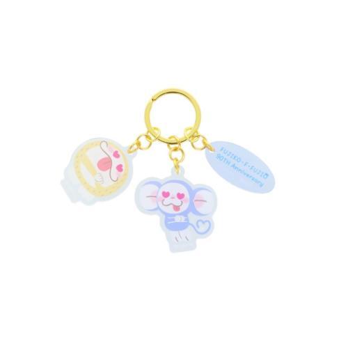 3連アクリルキーホルダー キーリング チンプイxモジャ公 藤子F不二雄
