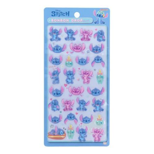 シールシート ボンボンドロップシール スティッチ ディズニー サン