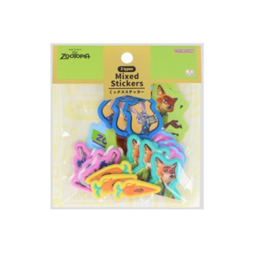 フレークシール ミックスステッカー ズートピア NLC サンスター文具