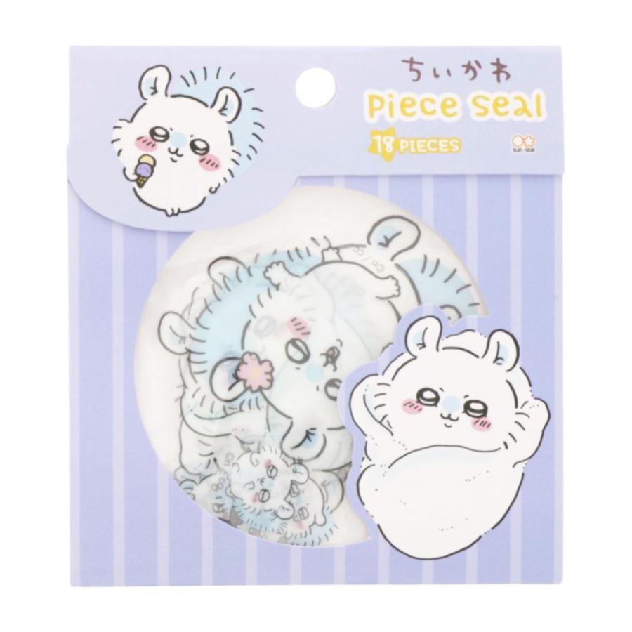 サンスター文具 クリアピースシール フレークシール ちいかわ モモンガ