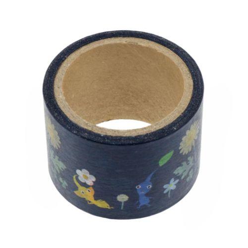 サンスター文具 30mmマステ マスキングテープ ピクミン ネイビー