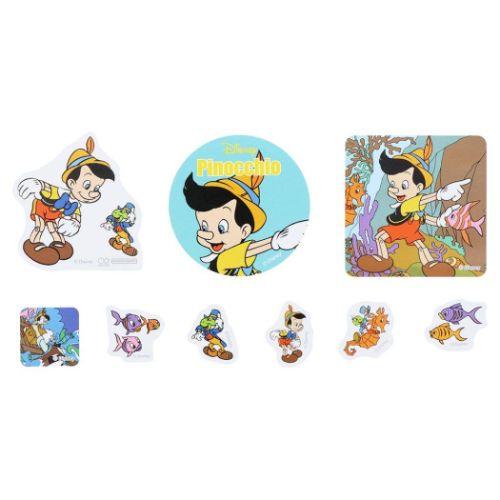 Disney フレークシール ピースシール DC ピノキオ レトロピノキオ 