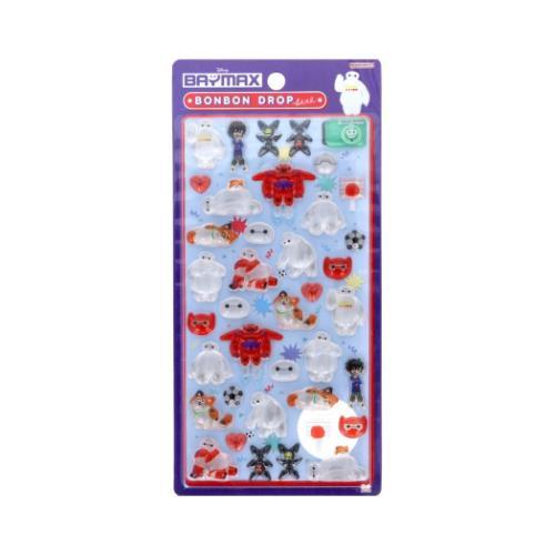 シールシート ボンボンドロップシール ベイマックス サンスター文具