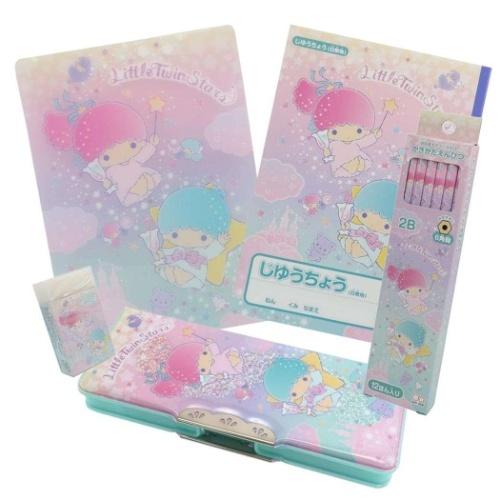 入学準備 新学期準備 キャラクター文具セット 5点文房具セット 女の子 小学校 小学生 リトルツインスターズキキ ララ 子供用筆箱 プレゼント Ssb Set S 雑貨 アートの通販店 ベルコモン 通販 Yahoo ショッピング