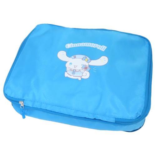 トラベルポーチ トラベル 衣類圧縮バッグ シナモロール CN サンタン