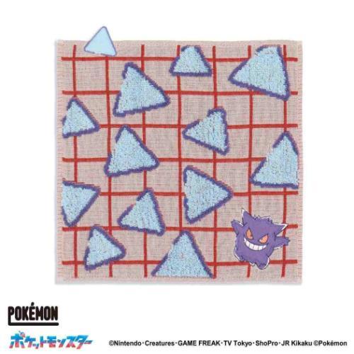 ガーゼパイル タオルハンカチ ミニタオル ポケモン ポケットモンスター