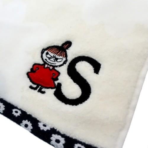 ミニタオル イニシャル ハンカチタオル アルファベット S ムーミン リトルミイ 一広 25 25cm Tjs 雑貨 アートの通販店 ベルコモン 通販 Yahoo ショッピング