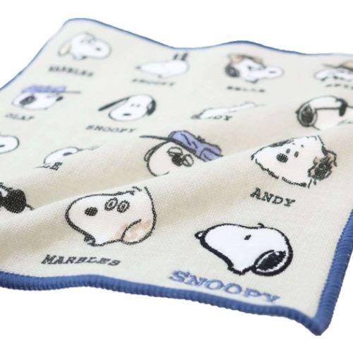 西川 ハンカチタオル スマートミニタオル スヌーピー ブラザーズ