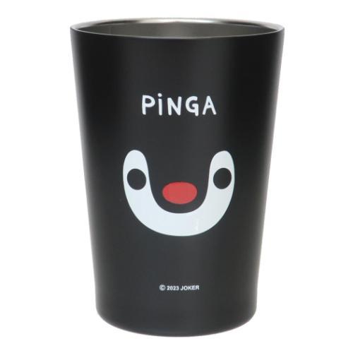 保温保冷コップ 2WAY真空二重タンブラー 450ml ピンガ ピングー Pingu 