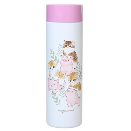 ポケミニまほうびんボトル 150ml 保温保冷水筒 ぶたとねこ モフサンド