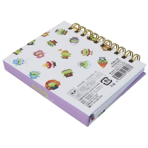 メモ帳 マグネット ミニリングメモ エイリアンリミックス パープル トイストーリー ディズニー ティーズファクトリー かわいい キャラクター Tsf Dn 雑貨 アートの通販店 ベルコモン 通販 Yahoo ショッピング