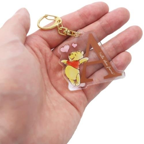 イニシャル アクリルキーホルダー キーリング アルファベット A くまのプーさん ディズニー ティーズファクトリー プチギフト プレゼント キャラクター Tsf Dn 雑貨 アートの通販店 ベルコモン 通販 Yahoo ショッピング