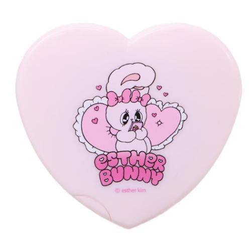 ハート型ミラーコーム 手鏡＆くし エスターバニー リボンバニー