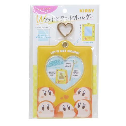 キーホルダー Wフォトスタンドホルダー 星のカービィ いっぱい