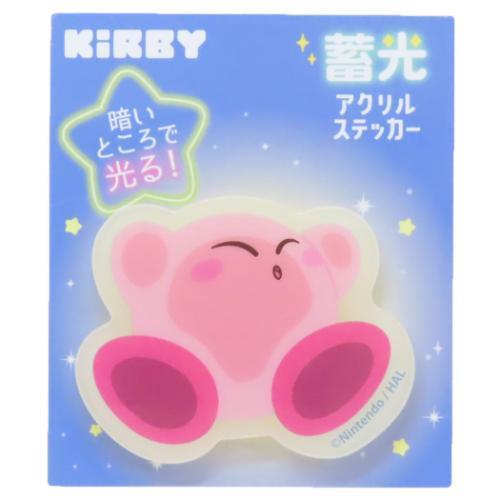 蓄光アクリルステッカー キャラクターステッカー 星のカービィ