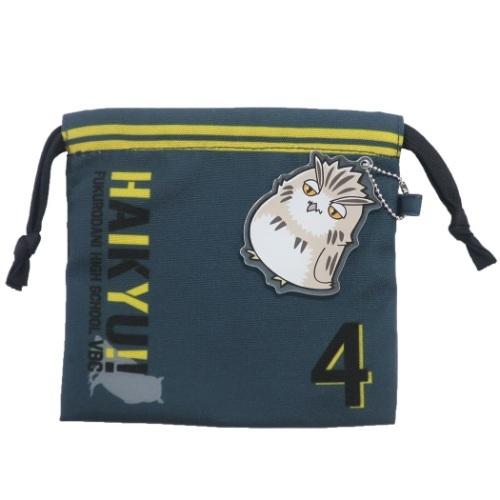 巾着袋 チャーム付き フラット きんちゃくポーチ ハイキュー 木兎光太郎 梟谷学園高校 ティーズファクトリー 小物入れ Tsf Hq 雑貨 アートの通販店 ベルコモン 通販 Yahoo ショッピング