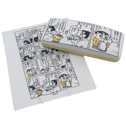 クリーナークロス付き メガネケース 眼鏡ケース クレヨンしんちゃん コミック ティーズファクトリー ハードタイプ かわいい アニメキャラクター Tsf Ks 雑貨 アートの通販店 ベルコモン 通販 Yahoo ショッピング