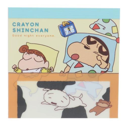 レイヤーメモ メモ帳 おふとんしんちゃん クレヨンしんちゃん ティーズ