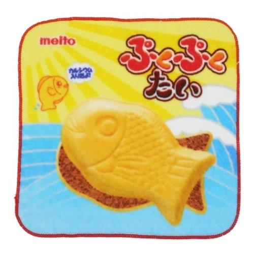 やわらか ハンカチタオル ぷくぷくたい ミニタオル おやつパッケージ ティーズファクトリー プチギフト Tsf Oc 雑貨 アートの通販店 ベルコモン 通販 Yahoo ショッピング