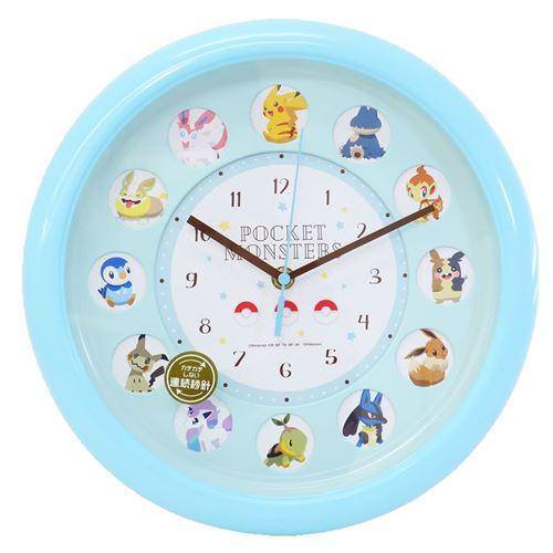Pokemon 壁掛け 時計 丸窓 ウォール クロック ポケットモンスター