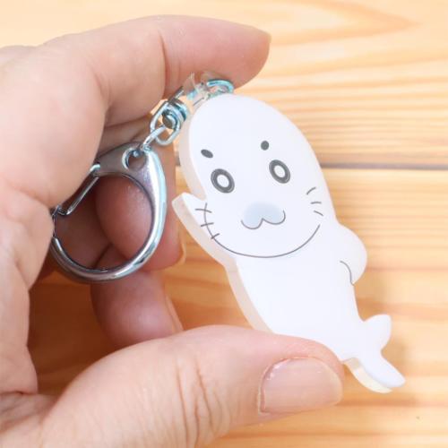 キーリング ちゅるっとアクリルキーホルダー 小3アシベ QQゴマちゃん