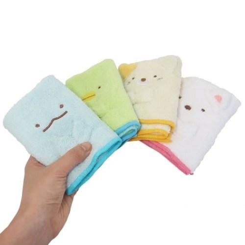 San-X（サンエックス） ミニタオル 速乾 マスコット ハンドタオル すみ