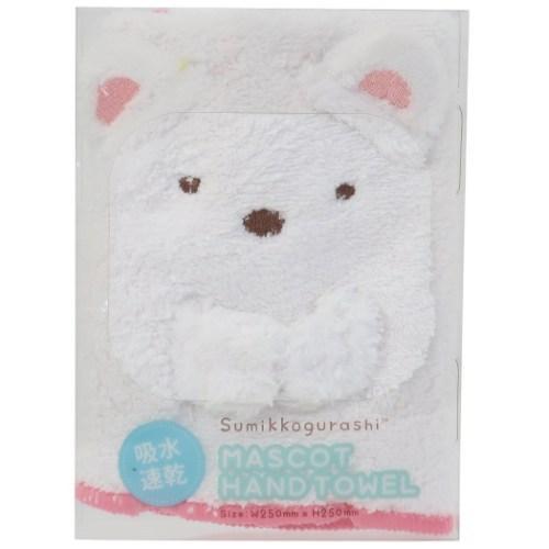 San-X（サンエックス） ミニタオル 速乾 マスコット ハンドタオル すみ