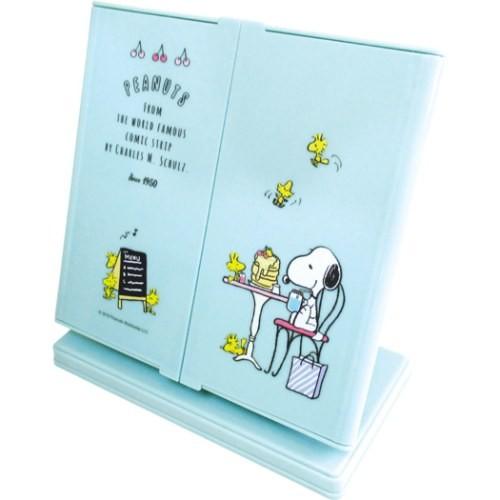 三面鏡 スタンド 3面 ミラー スヌーピー ティーズファクトリー 卓上ミラー 21新作モデル ピーナッツ ティータイム