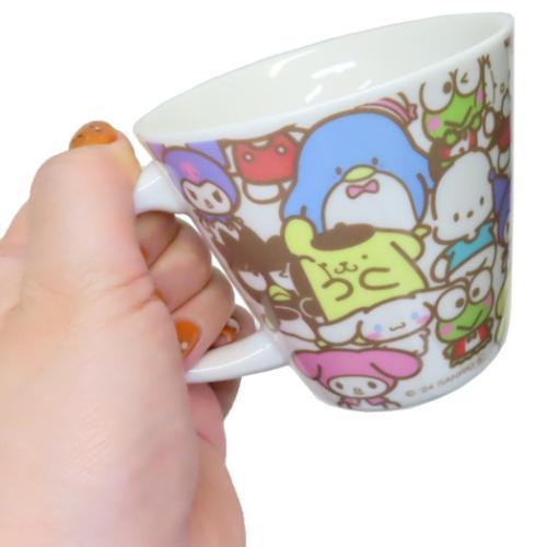 サンリオキャラクターズ　マグカップ　MUG フィギュア サンリオ クロミ 乗っかりフィギュア付きマグ キッチン コップ Sanrio
