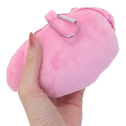 カラビナ付きぬいぐるみファスナーマスコット ミニポーチ マイメロディ