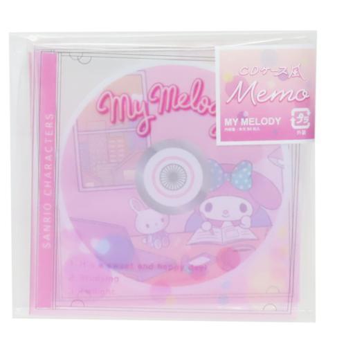 メモ帳 CDケース風メモ マイメロディ サンリオ ティーズファクトリー