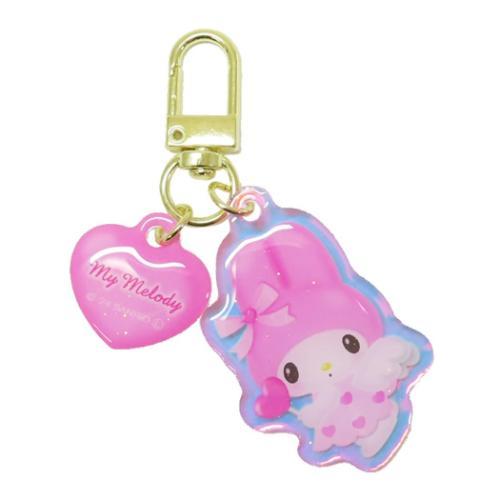 キーチャーム ぷっくりオーロラチャーム マイメロディ サンリオ