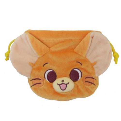 ぬいぐるみきんちゃく とむとじぇりーごっこ ひらがな 巾着袋 トムと 