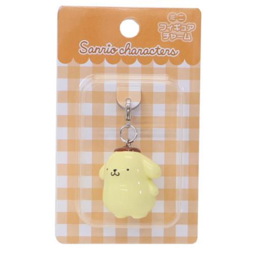 ポムポムプリン チャーム ファスナーアクセサリー 平成レトロ サンリオ ファスナーマスコット ミニフィギュアチャーム ポムポムプリン