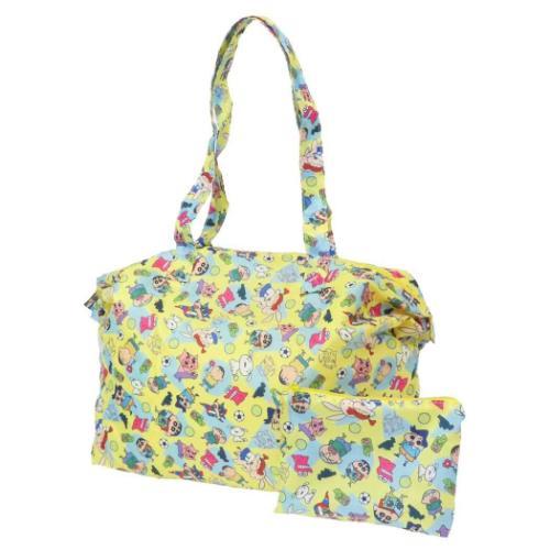 ボストンバッグ 折りたたみボストンバッグ クレヨンしんちゃん