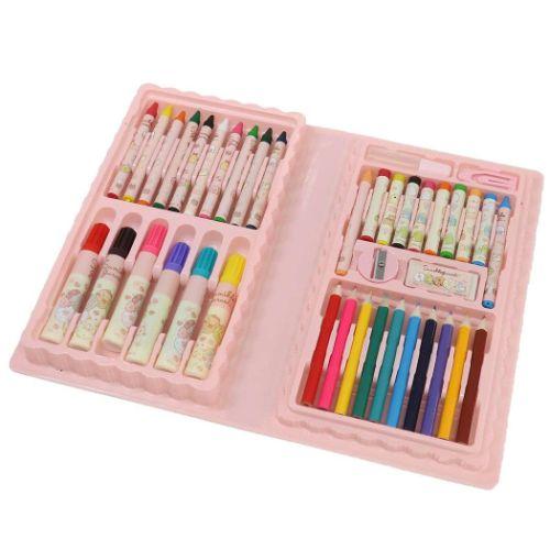 San-X（サンエックス） お絵かき用品 ブック型おえかきセット4 ねこの