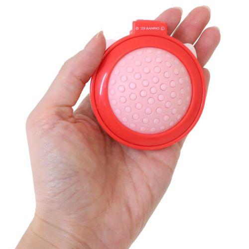 手鏡 ミラー付きブラシ ハローキティ HelloKitty サンリオ ユニック