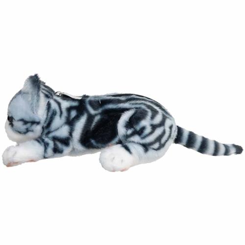 ペンケース リアルねこぬいぐるみポーチ ねこ アメショ ユニック 筆箱 小物入れ Unc Un 0271as 雑貨 アートの通販店 ベルコモン 通販 Yahoo ショッピング