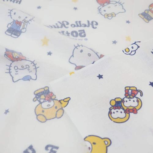 手ぬぐい てぬぐい サンリオ ハローキティ 50th ワタナベ 日本たおる