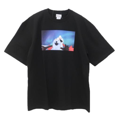 ビッグT-SHIRTS Tシャツ オーロラ BK パペットスンスン PUPPET SUNSUN