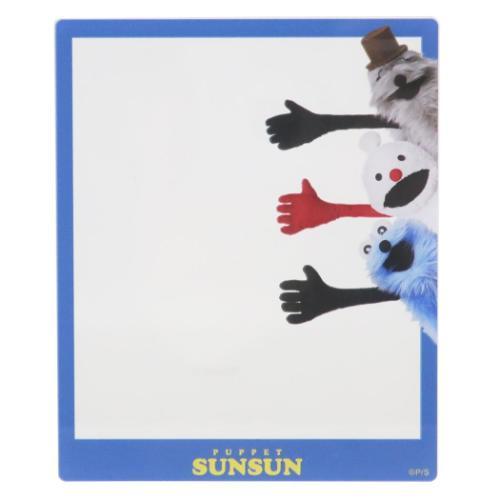 クリアカード アクリルフォトカード YA！！！ パペットスンスン PUPPET